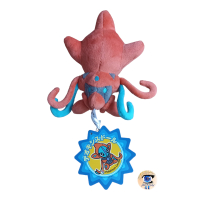 Pokemon plush Deoxys (Attack Forme) +/- 17cm, Authentic Pokemon center pokedoll 2013